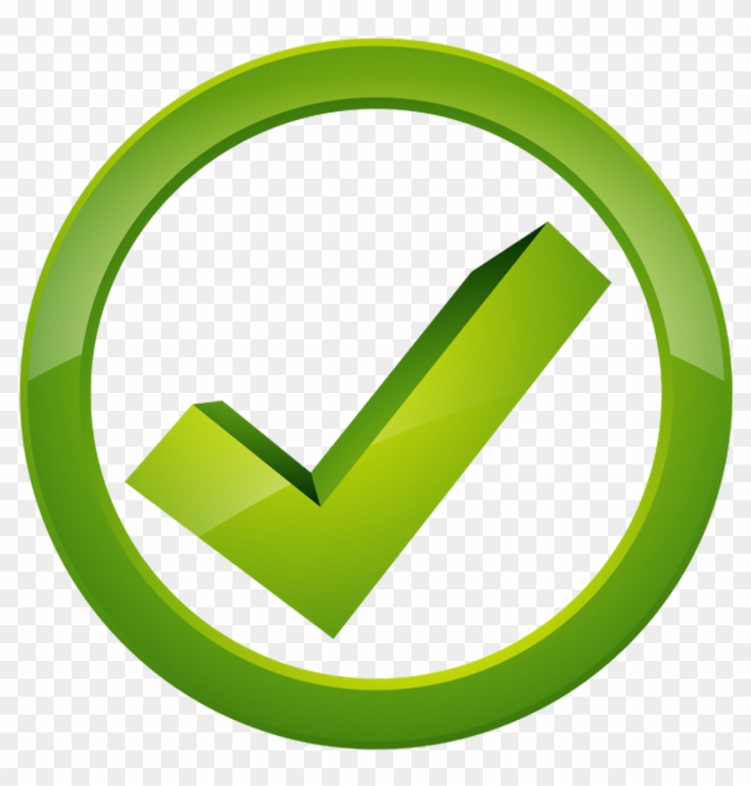 Green Checkmark - Chequecito Png Clipart