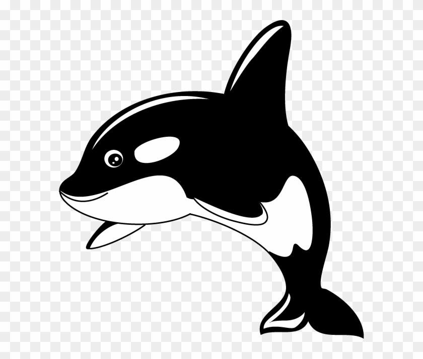 Sperm Whale Clipart Carton - Cute Killer Whale Clip Art - Png Download