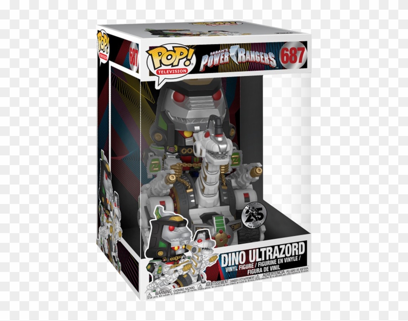 Dino Ultrazord Us Exclusive 10" Pop Vinyl Figure - Dino Ultrazord Funko Pop Clipart #352216