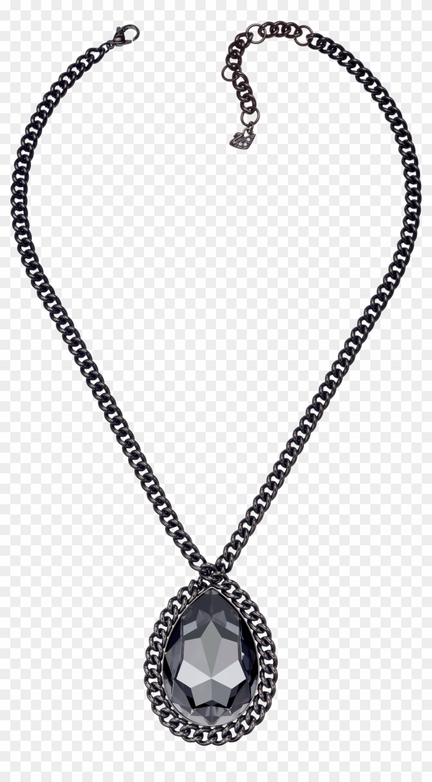 Necklace Png - Mens Black Triangle Necklace Clipart