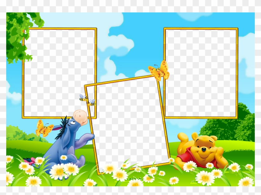 Marcos Para Photoshop Y Algo Mas - Bingkai Winnie The Pooh Clipart