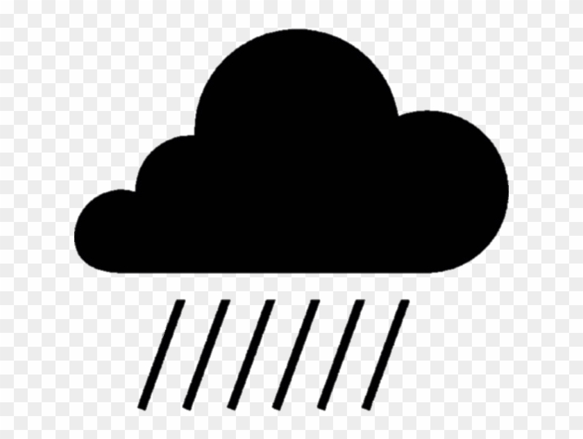 Rain Cloud Silhouette , Png Download Clipart #353266