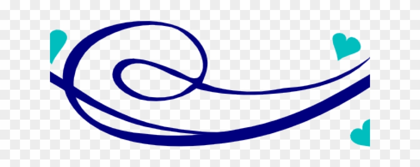 Decorative Line Blue Clipart Navy - Nails Border Png Transparent Png