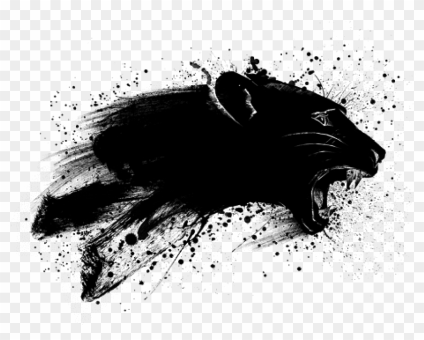 Free Png Download Black And White Splash Effect Png - Black Splash Png Clipart