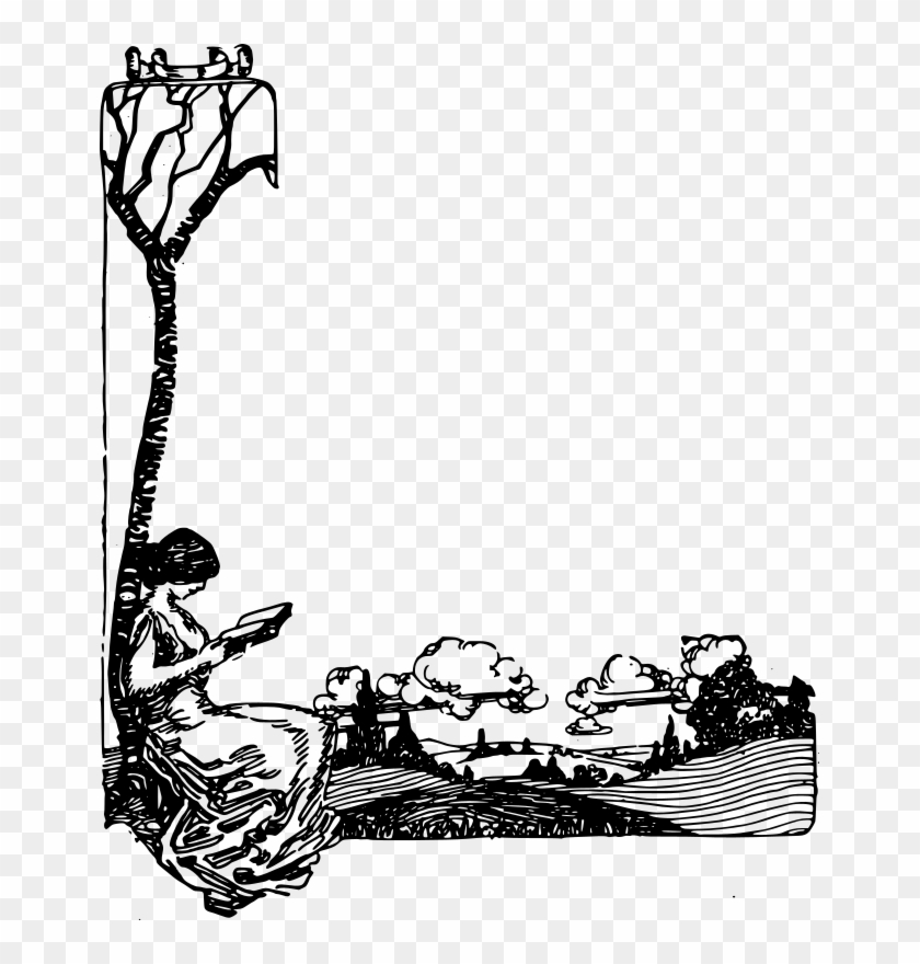 Decorative Lines Corner Png Pngdecorative Lines Corner - Family House Poem By Gillian Clarke Clipart