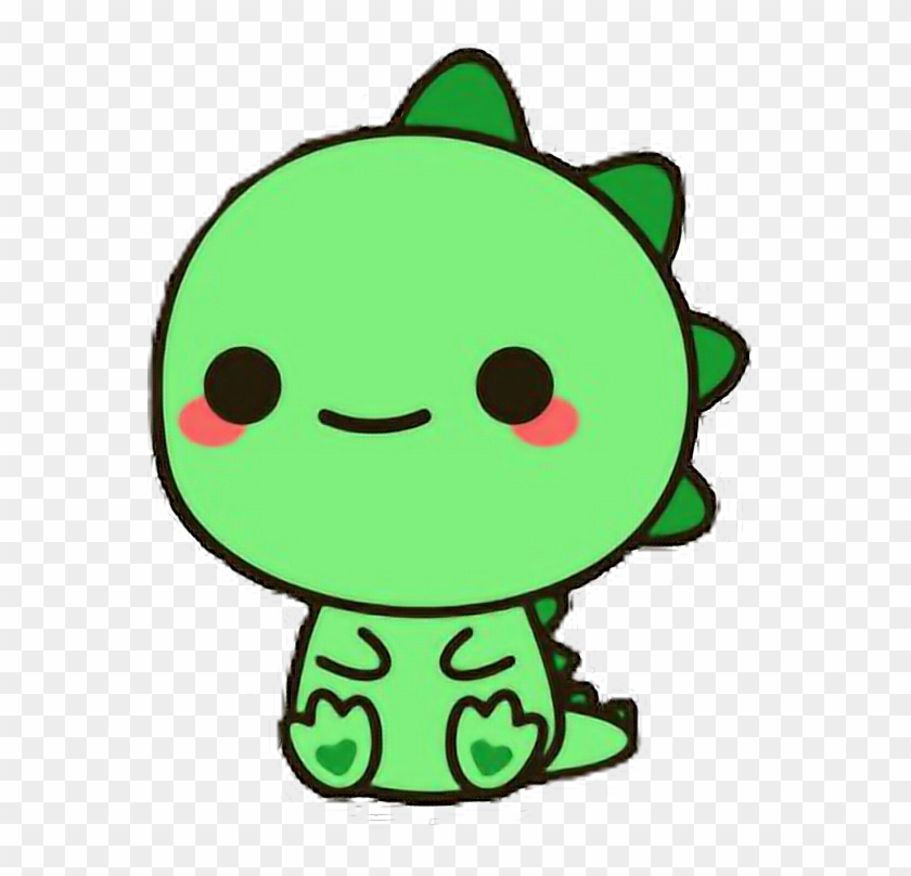 Kawaii Cute Tumblr Rawr Dinosaur Art Png Kawaii Cute - Kawaii Cute Animal Drawings Clipart
