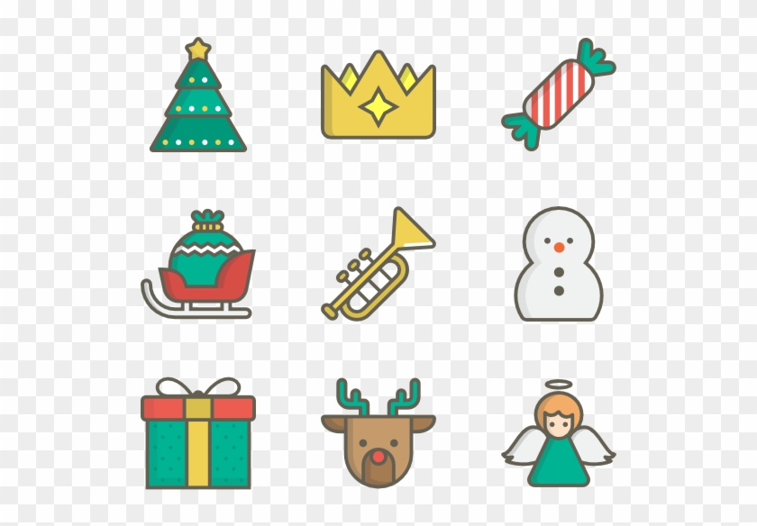 Christmas - Winter Icons Clipart