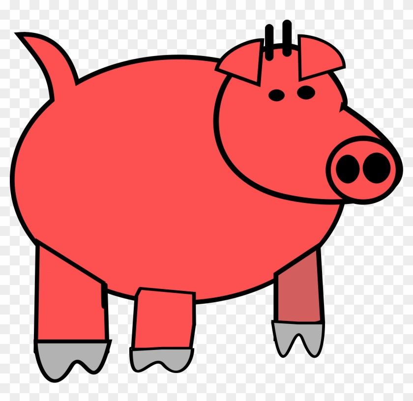 Svg Black And White Teeth At Getdrawings Com Free For - Cartoon Pig Clipart