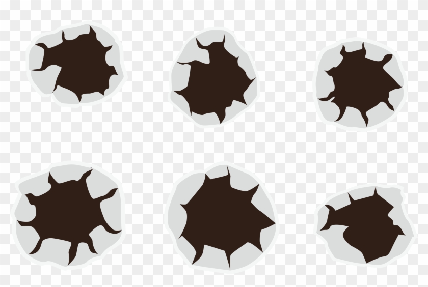 Bullet Holes Png Photos - Shoots Holes Clipart
