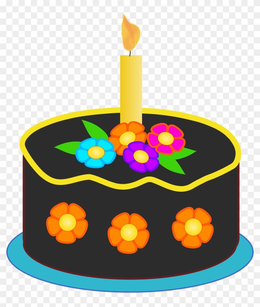 Birthday Candles Clipart Lilin - Clip Art Royalty Free Birthday Cake - Png Download #354240
