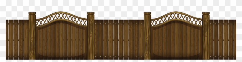 Wooden Fence Transparent Png Clip Art Image - Picket Fence
