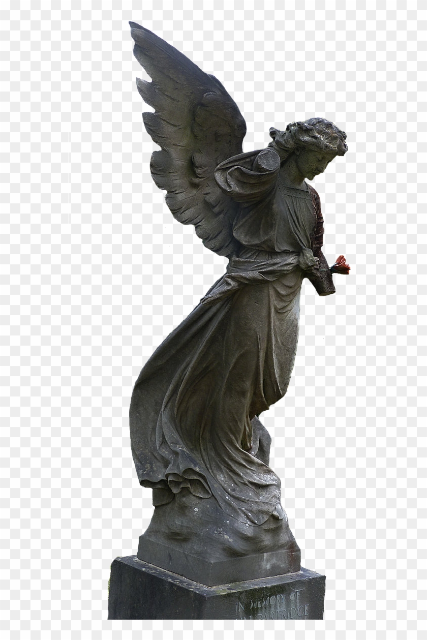 663 X 1205 6 - Angel Statues Png Clipart #354540