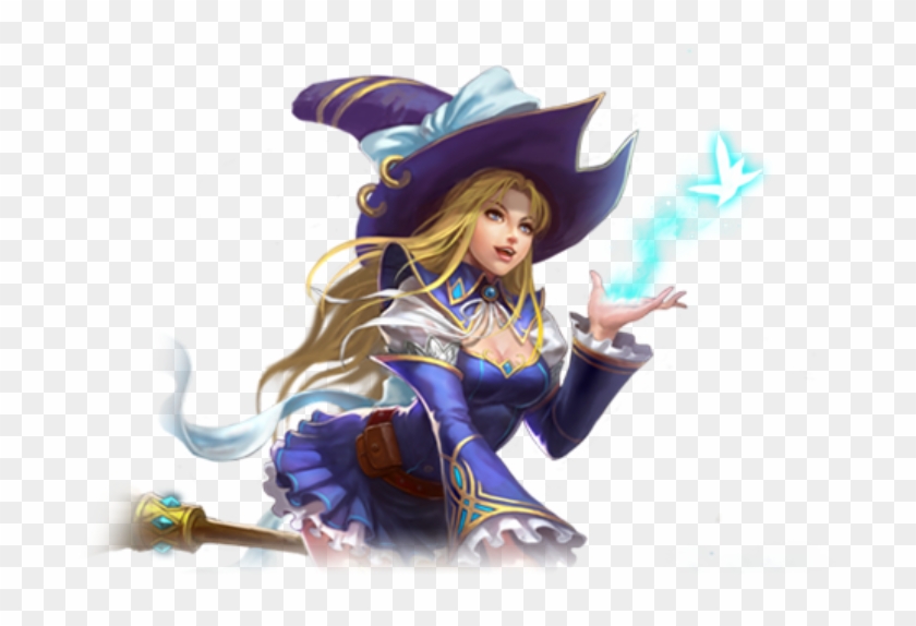 League Of Angels Witch Png - League Of Angels Witch Clipart #354631
