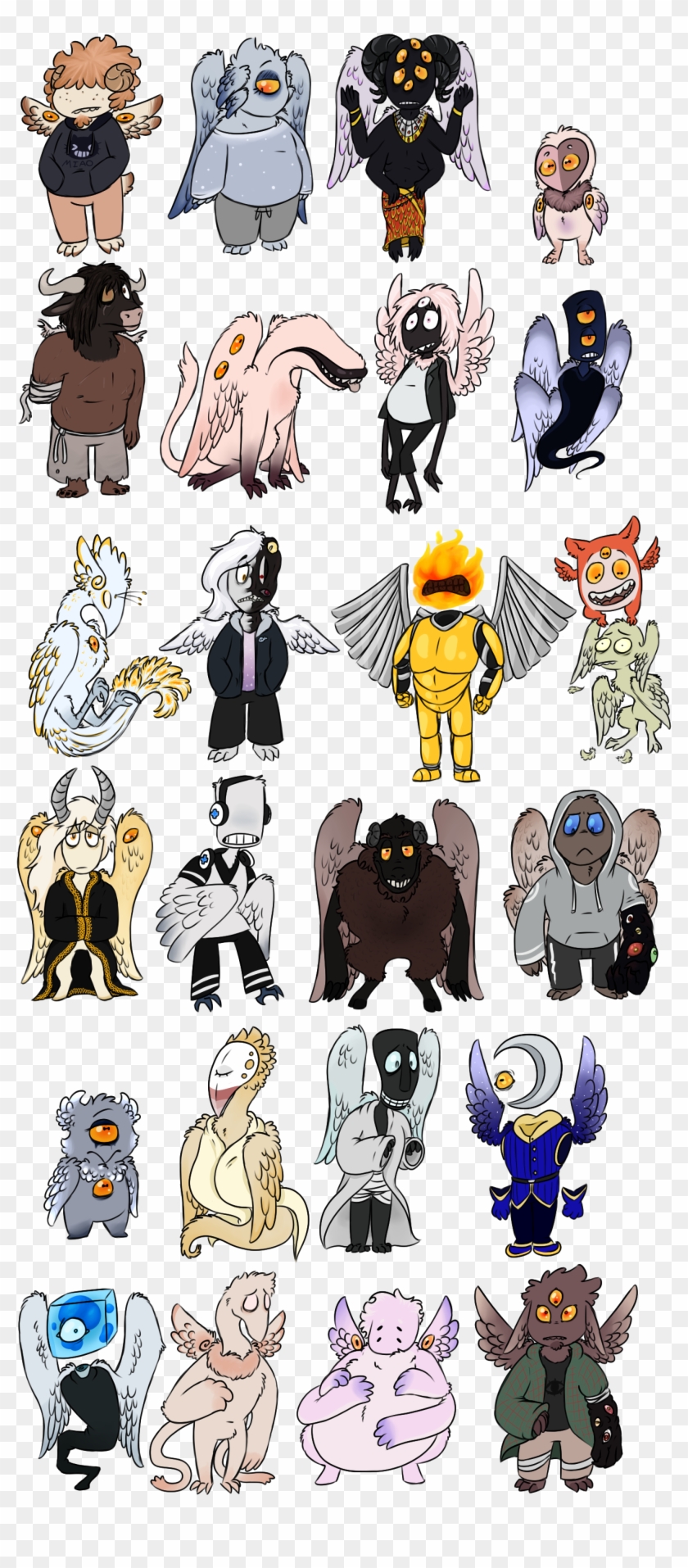 Angels - Cartoon Clipart