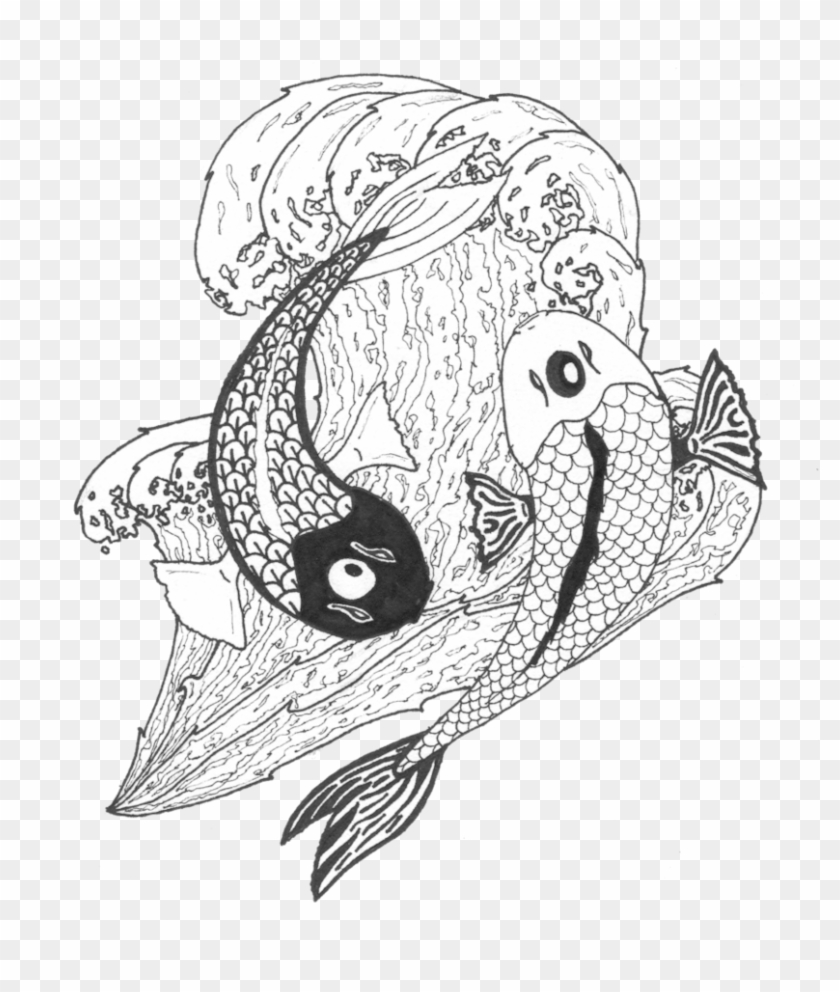 Fish Tattoo Designs - Tattoo Clipart #354993