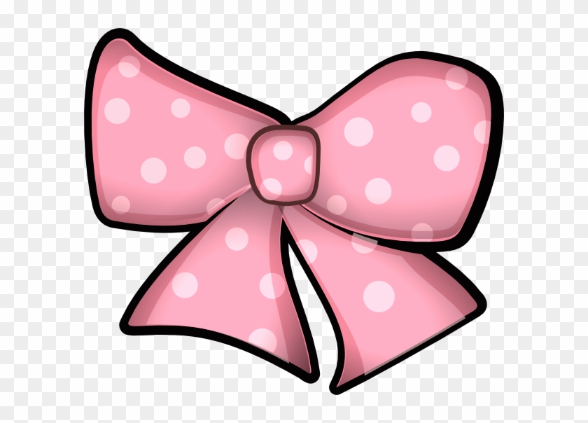 Free Pink Bow Png - Mickey Mouse Pink Bow Clipart #355164