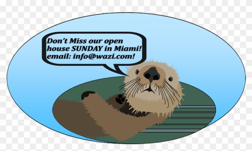 Otter Offer For Open House Miami Wp Float - Punxsutawney Phil Clipart #355318