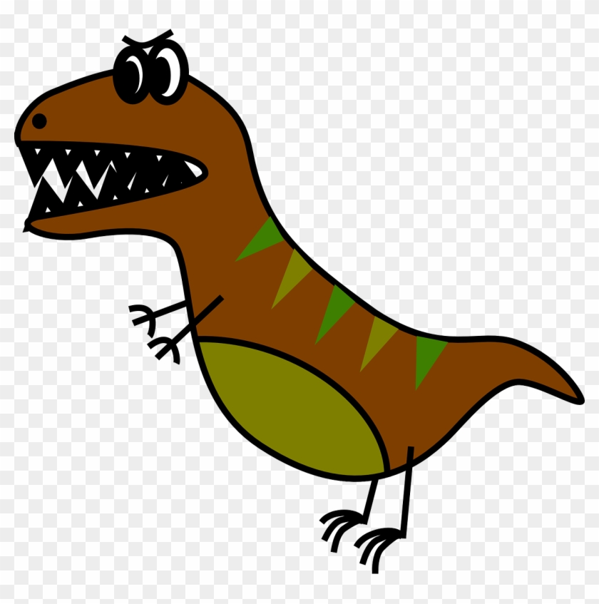 Very Simple Bd Style T-rex Svg Clip Arts 600 X 577 - Png Download #355557