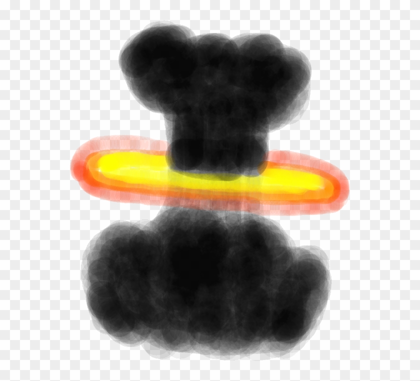 Nuclear Explosion - Drawing - Illustration Clipart