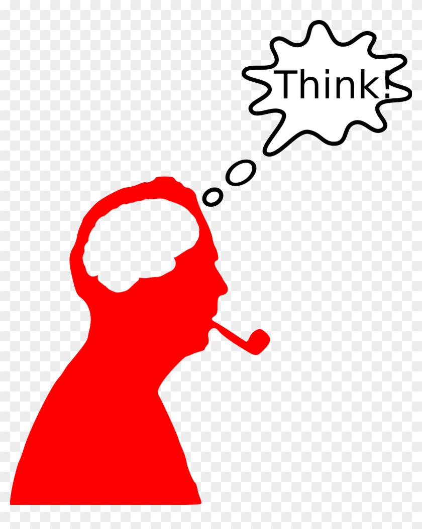 Svg Freeuse File Mr Pipo Think Wikimedia Commons Open - Think Clipart #355646