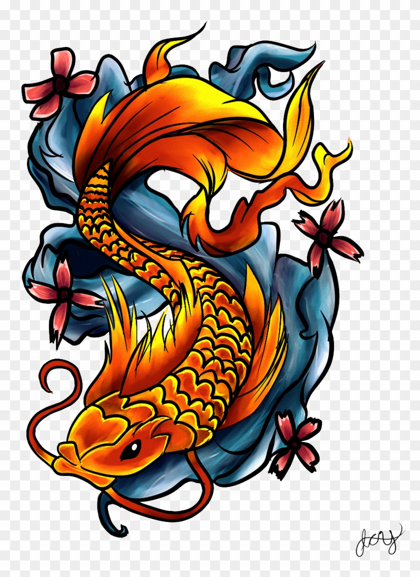 Fish Tattoos Transparent - Picsart Tattoo Png 2018 Clipart #355647