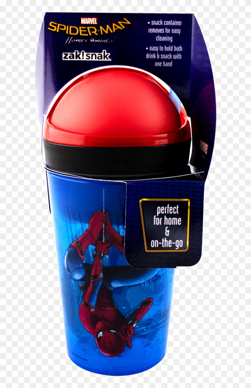 Spiderman Homecoming Zak Snak Tumbler Clipart