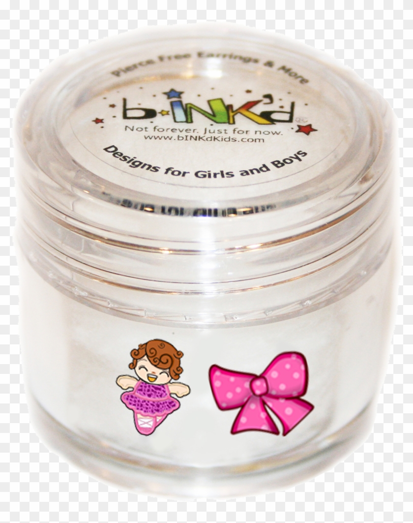 Bink'd® Sophia Dancing Ballerina Pink Bow Jar - Hair Bow Clip Art - Png Download
