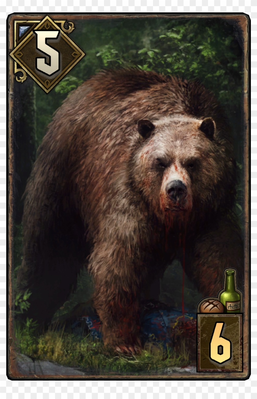 Elder Bear - Gwent: The Witcher Card Game Clipart #356378