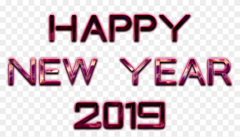 Happy New Year Png 2019 Background Png Image - Happy New Year 2019 Png Clipart #356424