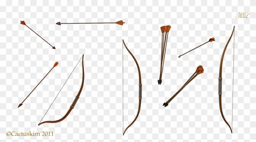 Arrow Bow - Bow And Arrows Transparent Background Clipart