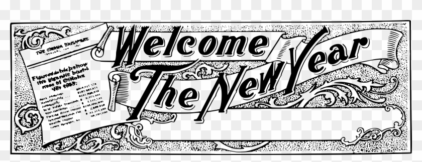 This Free Icons Png Design Of Welcome The New Year Clipart #356719