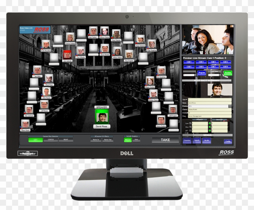 Ross Video's Lightning V5 - Led-backlit Lcd Display Clipart #356799