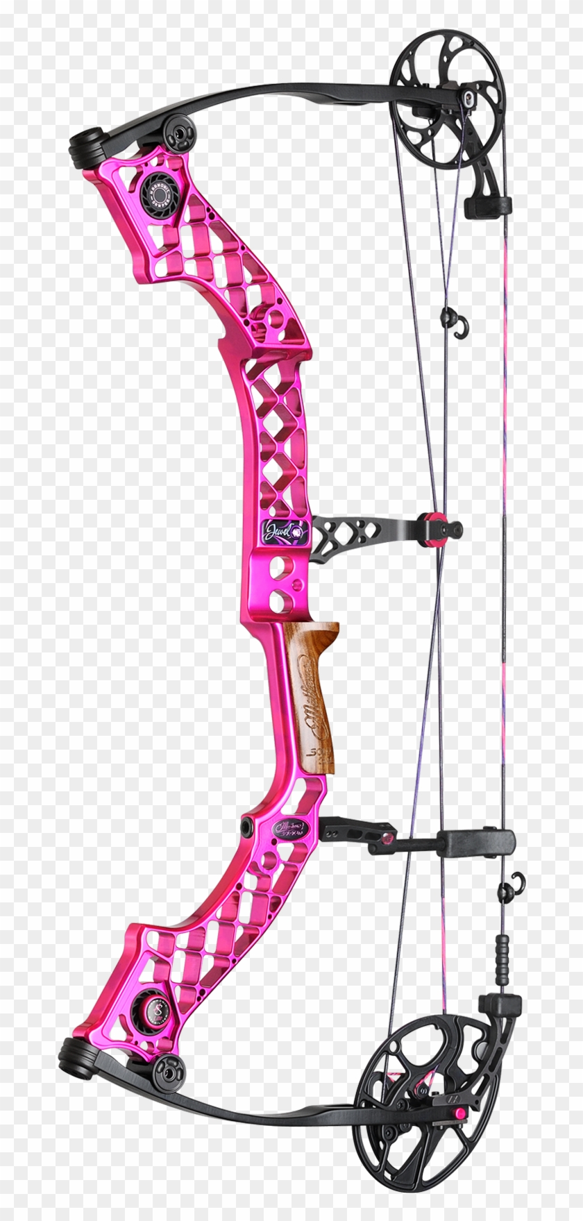 Mathews Jewel Pink Bca Bow - Mathews Z3 Wood Grip Clipart