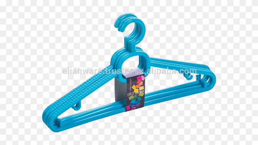 4 Pcs Malaysia Plastic Clothes Coat Hanger E-17 - Clothes Hanger Clipart