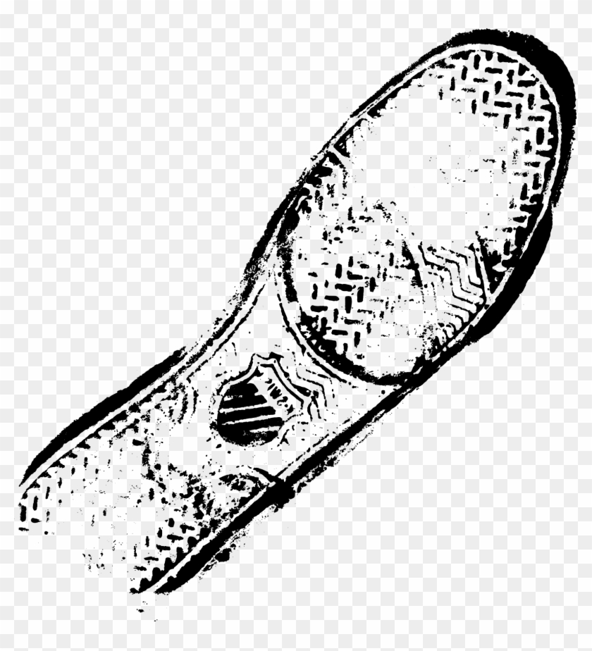 Free Download - Shoe Footprint Clipart