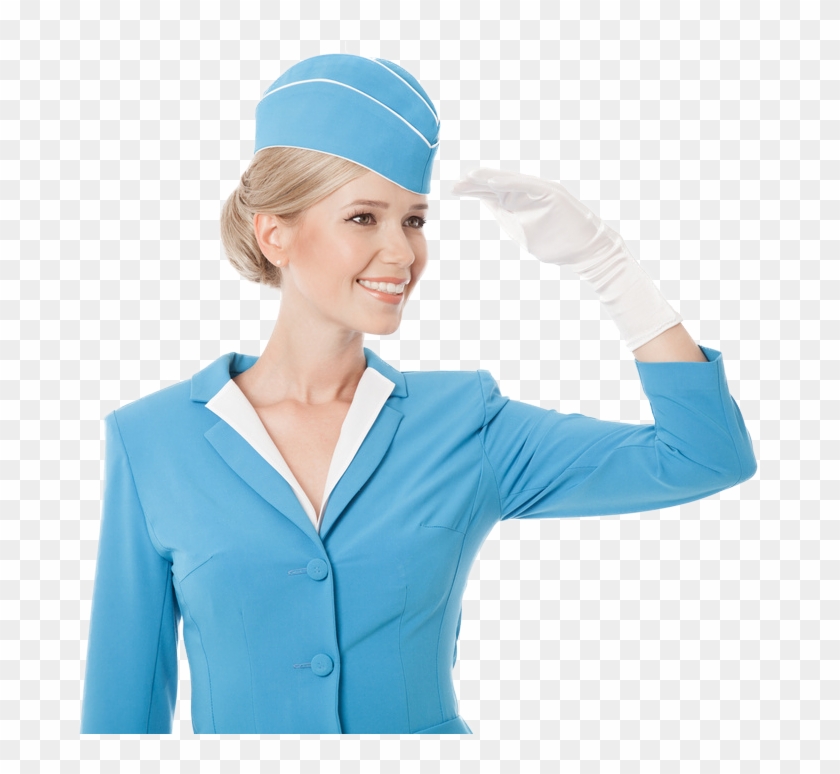Nurse Png Transparent Images - Flight Attendant Png Clipart #357589