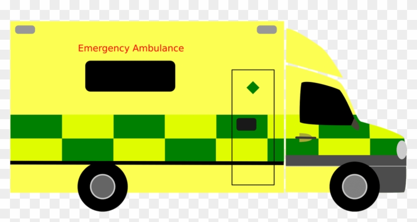 My First Dead Body The Diary Of An Ex-paramedic - British Ambulance Clipart - Png Download