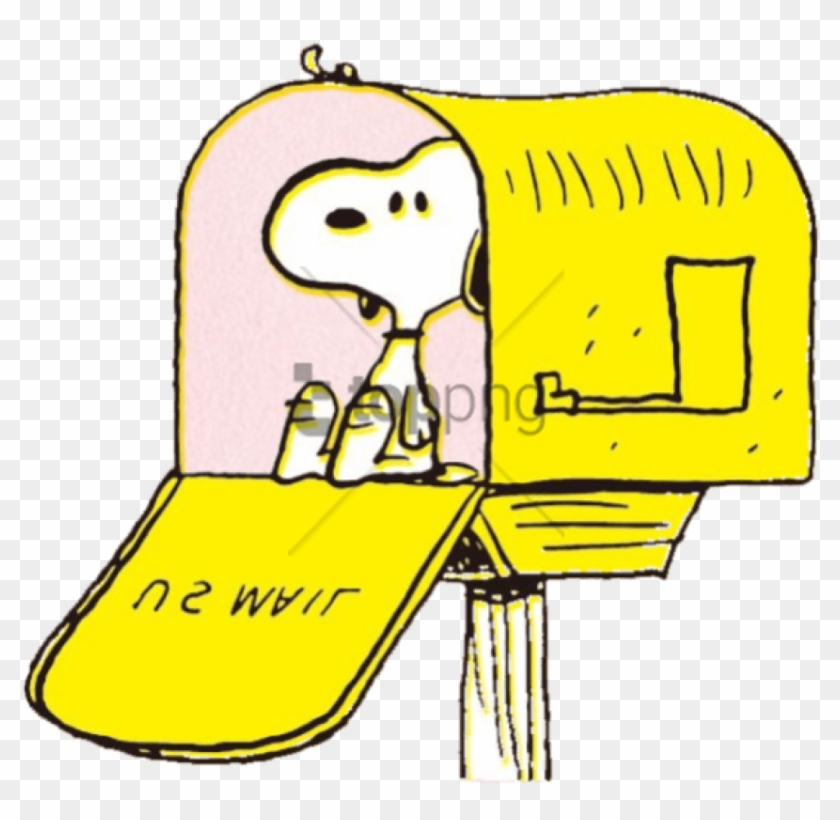 Snoopy Clipart Mail - Illustration - Png Download #358059
