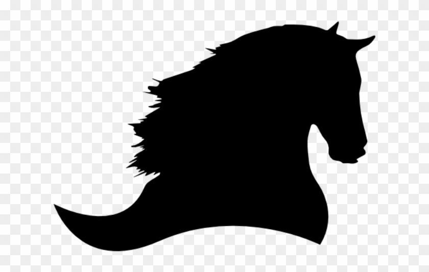 Horse Head Silhouette Png Clipart