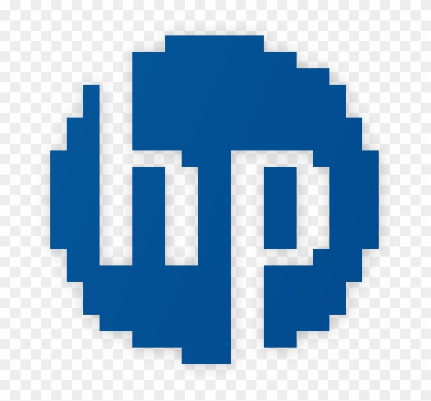 Hp Logo In Chicago Font - Google Chrome Pixel Icon Clipart
