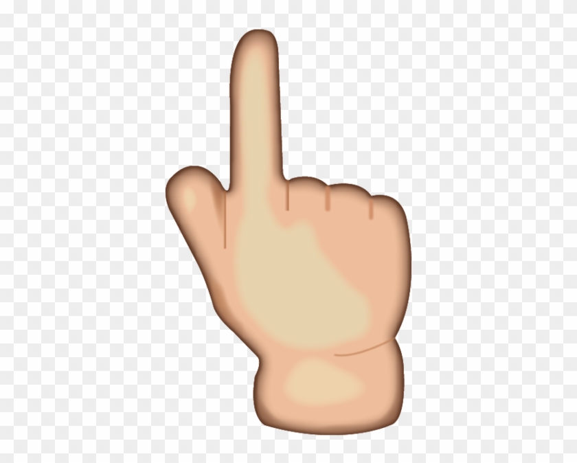 Finger Emoji Png - 👆 Emoji Clipart