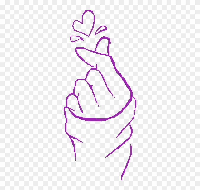 Finger Heart Png - Transparent Finger Heart Png Clipart