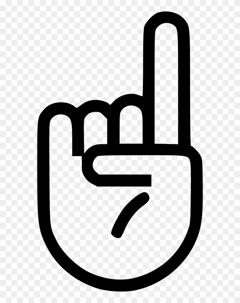 Png File Svg - Clipart Finger Pointing Up Transparent Png #358583