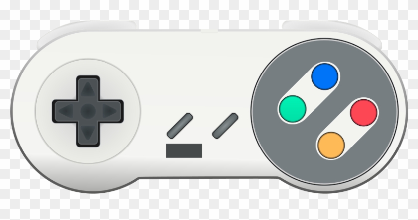 Graphic Stock File Snes Svg Wikimedia Commons Open - Super Nintendo Control Png Clipart #358726