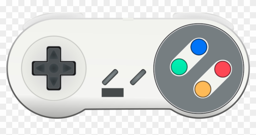 Graphic Stock File Snes Svg Wikimedia Commons Open - Super Nintendo Control Png Clipart