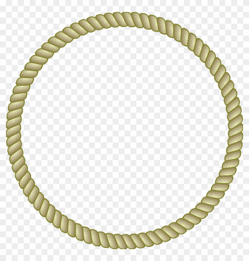 This Free Icons Png Design Of Round Rope Border Clipart