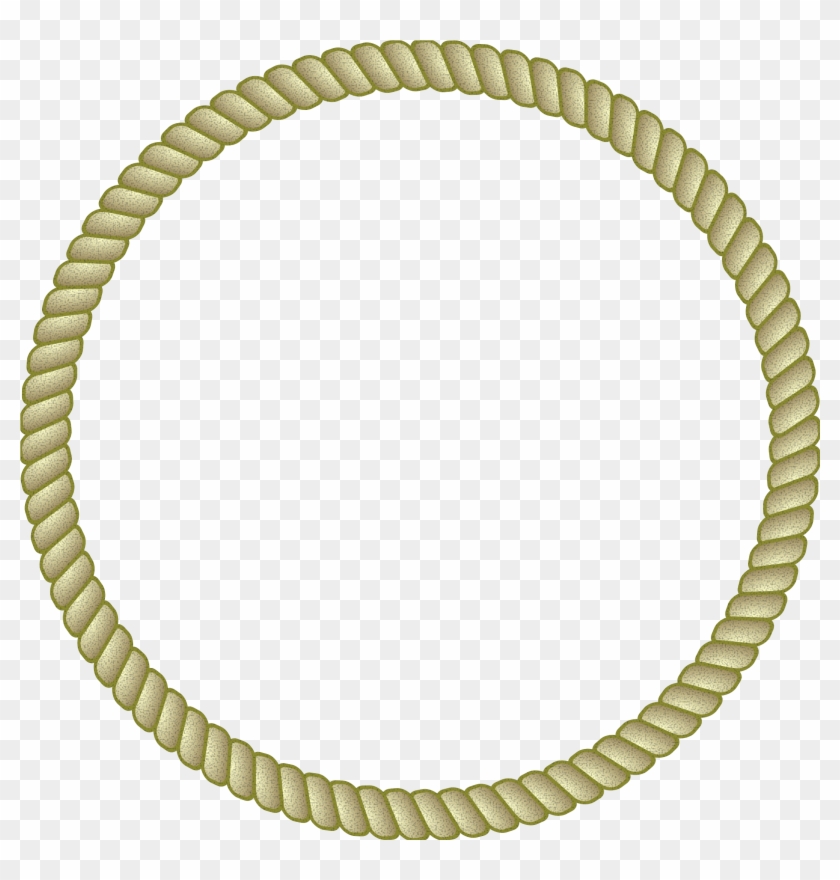 This Free Icons Png Design Of Round Rope Border Clipart #358955