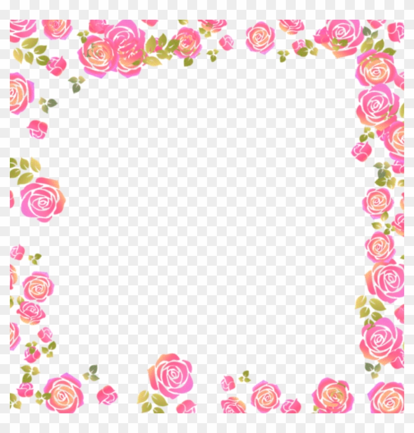 Roses Sticker - Picture Frame Clipart