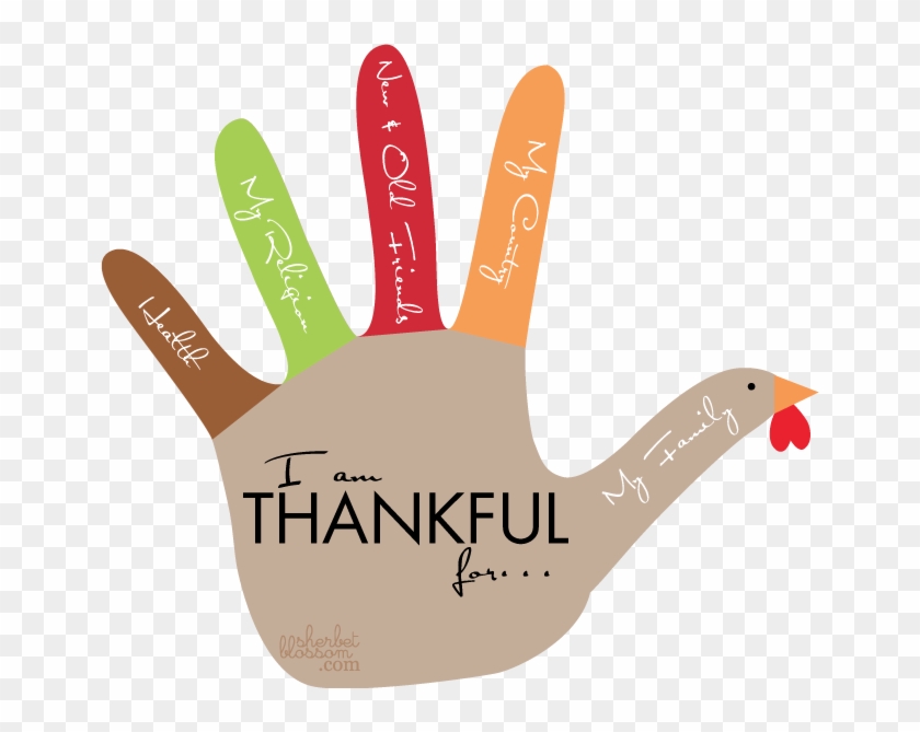 Hand Turkey Template Festival Collections Banner Black - Thanksgiving Hand Turkey Drawing Clipart #358985