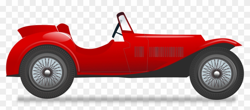 Classic Car Clipart 1940s Car - Race Car Clipart Jpg - Png Download